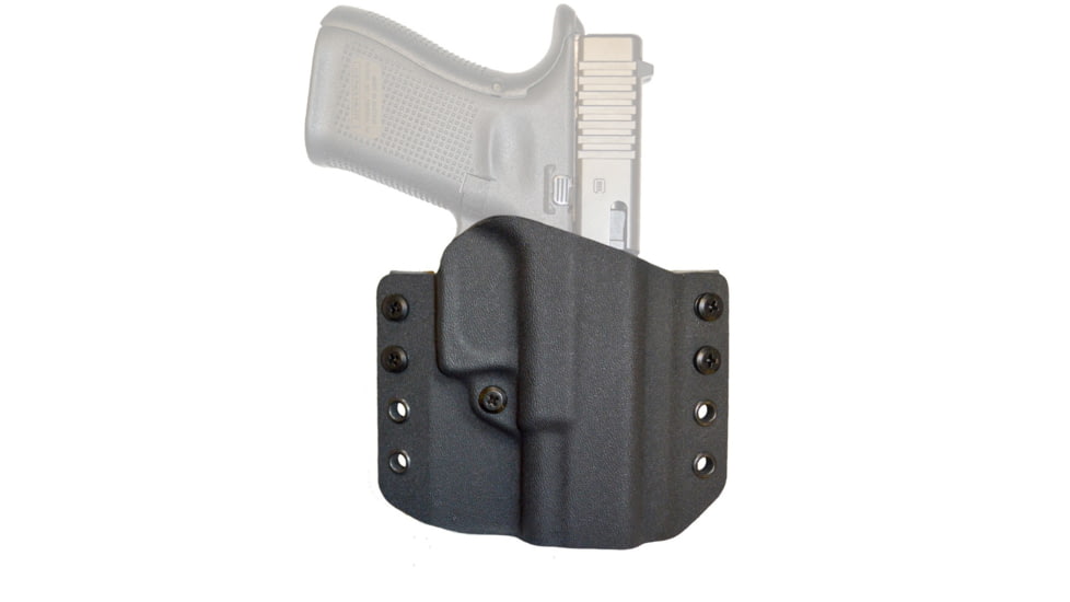 Comp-Tac Warrior Holster OWB Kydex, Right Hand, Glock - 19/23/32 Gen1,2,3,4, Black, C708GL051RBKN