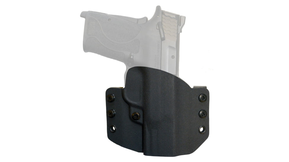 Comp-Tac Warrior Stealth Black Kydex OWB S&amp;W M&amp;P 9EZ Right Hand C708SW295RBKN