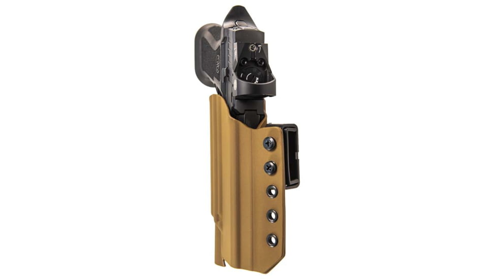 Comp-Tac Warrior with Light OWB Kydex Holster, Sig -P320/RX Full Size 9/40 + TLR-1/HL, Right Hand, Coyote Brown, C828SS242RCBN