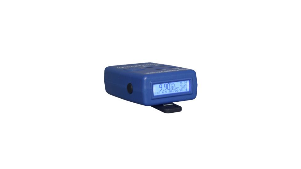 Competition Electronics Pocket Pro II Chronograph, 1,500 Hz Buzzer Output, Blue 250-000-481