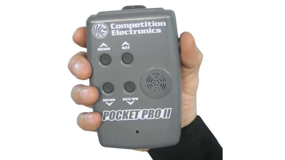 Competition Electronics Pocket Pro II Chronograph, 1,500 Hz Buzzer Output, Gray 250-101-839