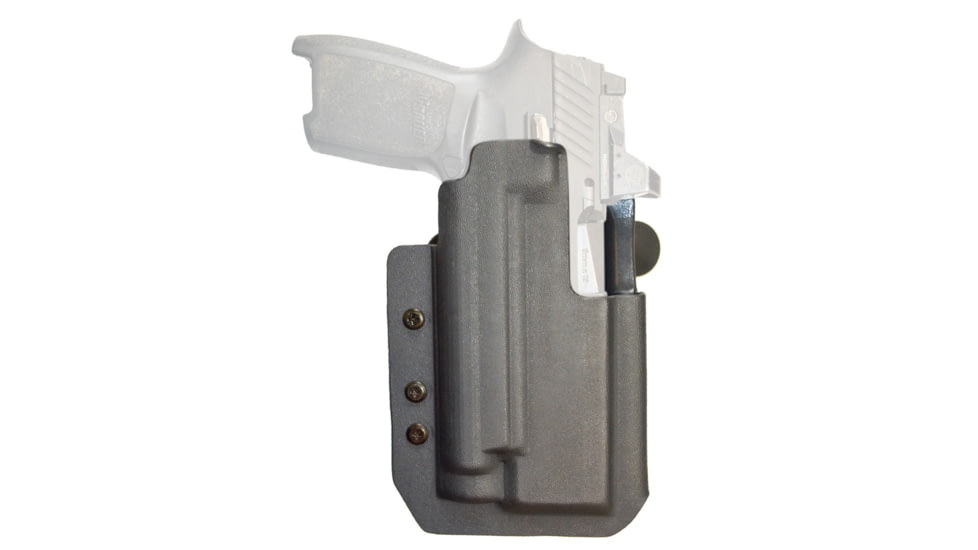CompTac International for Guns with Light OWB Holster, Black , Left, Glock - 26/27 Gen 3,4 with Streamlight TLR-6, C457GL055LBKN