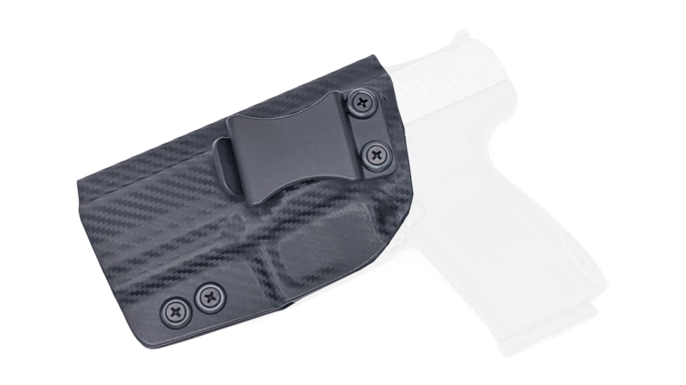 Rounded IWB KYDEX Holster, Canik TP9SF/TP9SF Elite, Left Hand, Carbon Fiber, CNK-TP9SFELT-CF-LH-VAR