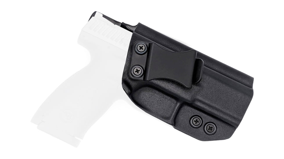 Rounded IWB KYDEX Holster, CZ P-10 C, Right Hand, Black, CZU-P10C-BK-RH-VAR