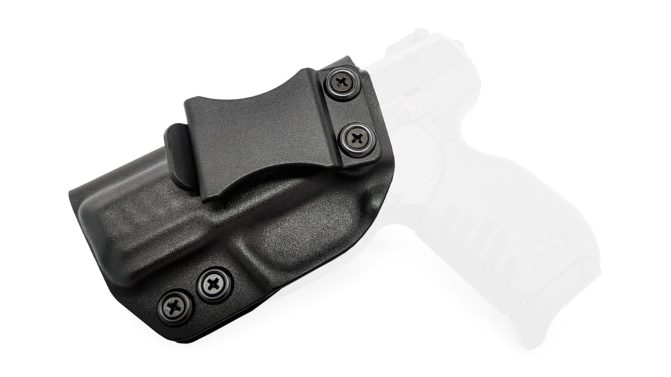 Rounded IWB KYDEX Holster, Ruger SR22, Left Hand, Black, RGR-SR22-BK-LH-VAR