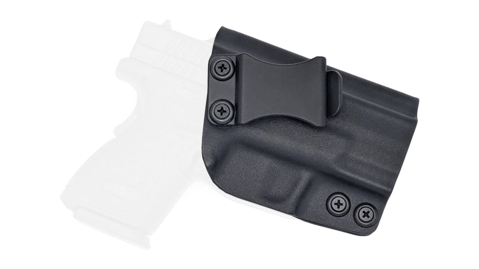 Rounded IWB KYDEX Holster, Springfield XD 3in Sub-Compact, Right Hand, Black, SFA-XD3SUB-BK-RH-VAR