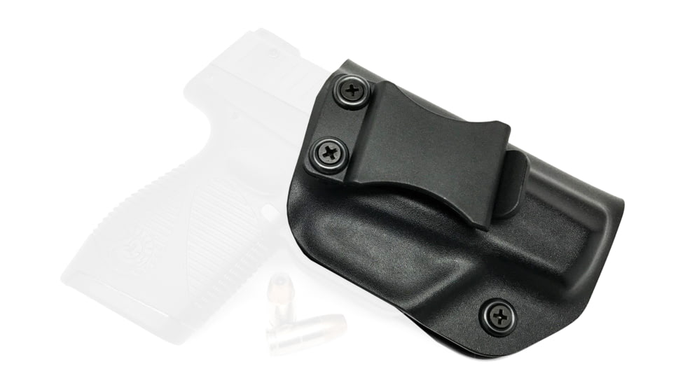 Rounded IWB KYDEX Holster, Taurus PT709/PT740 Slim, Right Hand, Black, TRS-PT709S-BK-RH