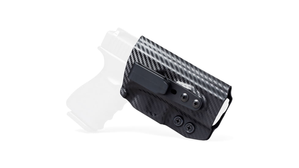 Rounded Tuckable IWB KYDEX Holster, Sig Sauer P365, AMBI Tuckable IWB KYDEX Holster, Black, SSR-P365-BK-TUCK-RMR