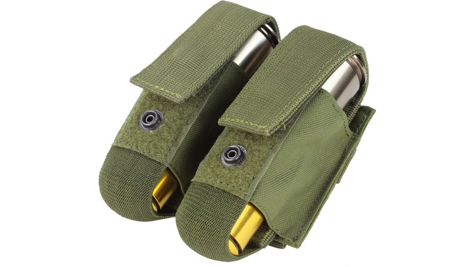 Condor Outdoor Double 40 Mm Grenade Pouch, Olive Drab, MA13-001