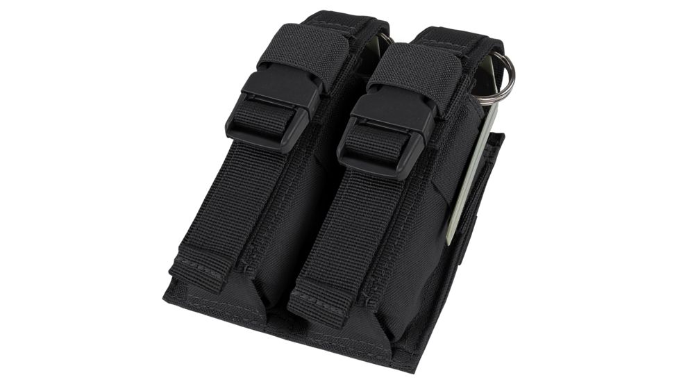 Condor Outdoor Double Flashbang Pouch, Black, 191063-002