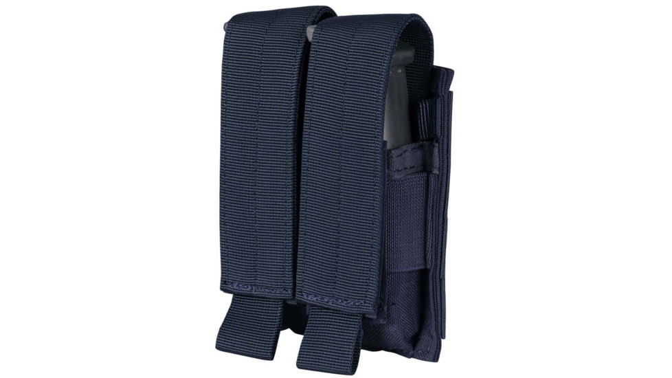Condor Outdoor Double Pistol Mag Pouch, Navy, MA23-006