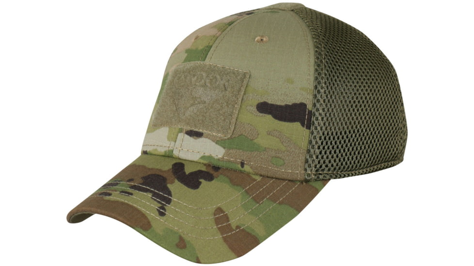 Condor Outdoor Flex Tactical Mesh Cap, Scorpion, Small/Medium, 161140-800-S