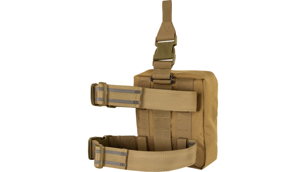 Condor Outdoor Gas Mask Leg Rig, Coyote Brown, 171275-498