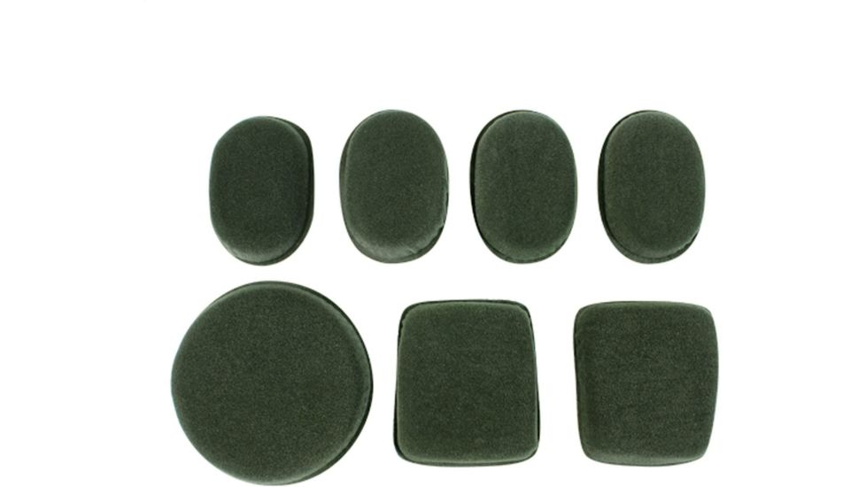 Condor Outdoor Helmet Pads II, 7 Pack, Olive Drab, 221055-001