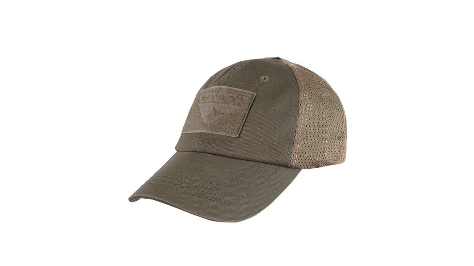 Condor Outdoor Mesh Tactical Team Cap, Brown, TCTM-019