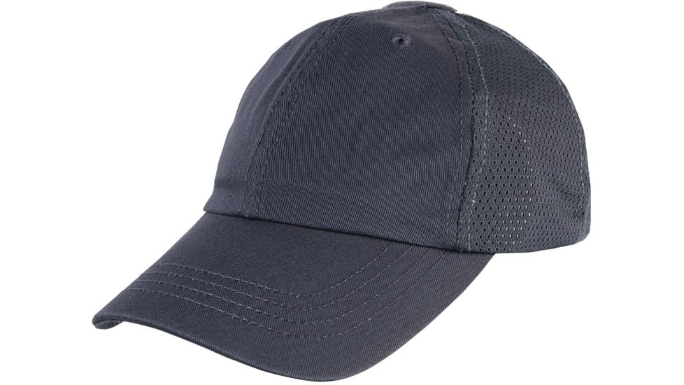 Condor Outdoor Mesh Tactical Team Cap, Navy Blue, TCTM-006