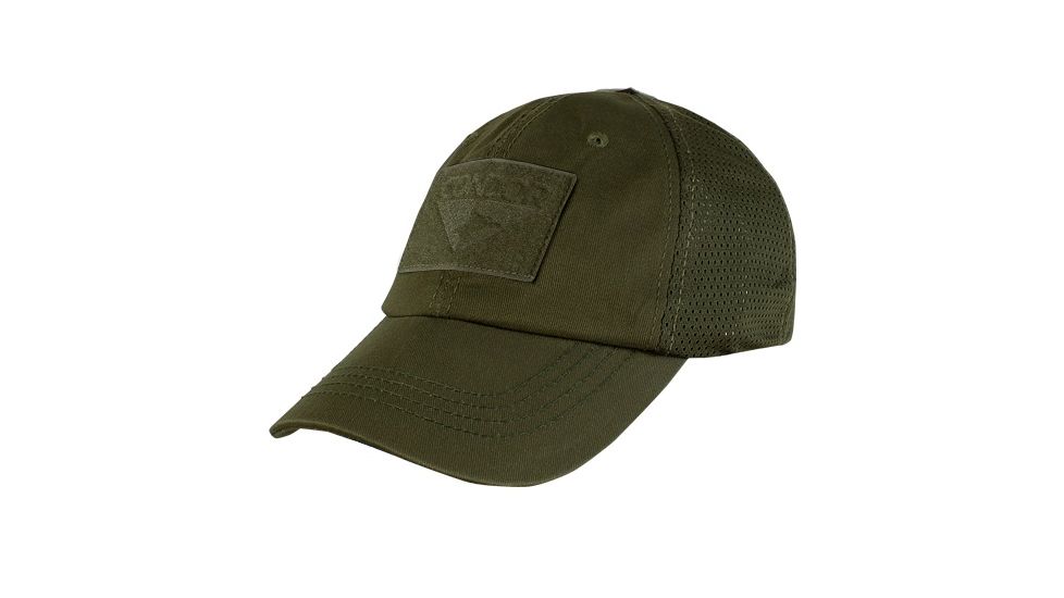 Condor Outdoor Mesh Tactical Team Cap, Olive Drab, TCTM-001