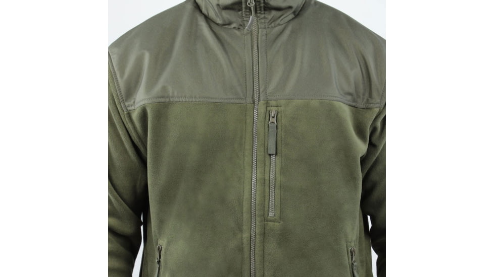 Condor Outdoor Alpha Fleece Jacket, Olive Drab, 5XL, 601-001-5XL