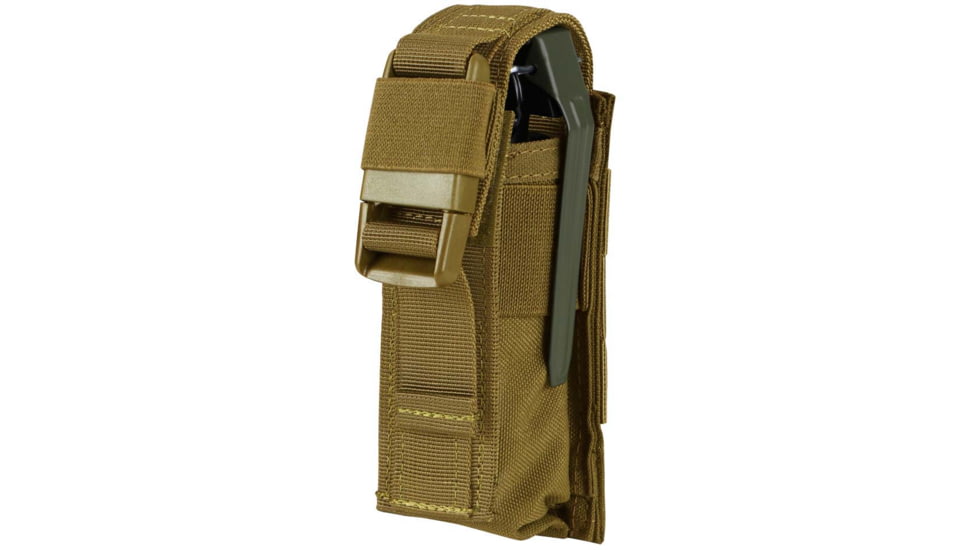 Condor Outdoor Single Flashbang Pouch, Coyote Brown, 191062-498