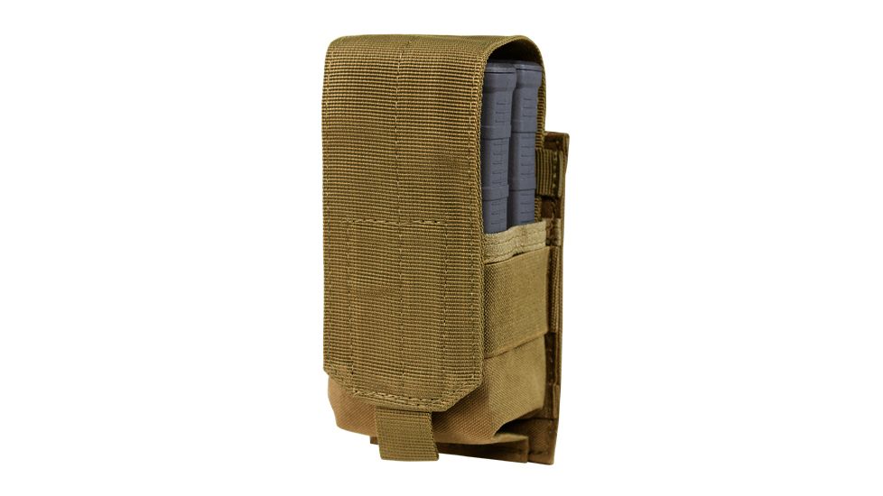 Condor Outdoor Single M14 Mag Pouch - Gen II, Coyote Brown, 191088-498