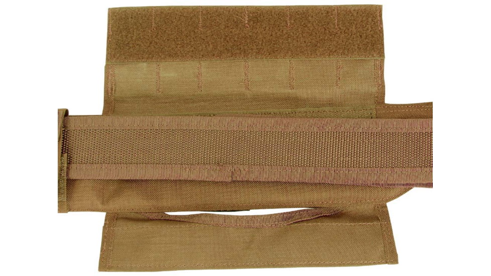 Condor Outdoor Slim Battle Belt w/ Removable Anti-Slip Rubberized Pads, Coyote Brown, Large, 121160-498-L