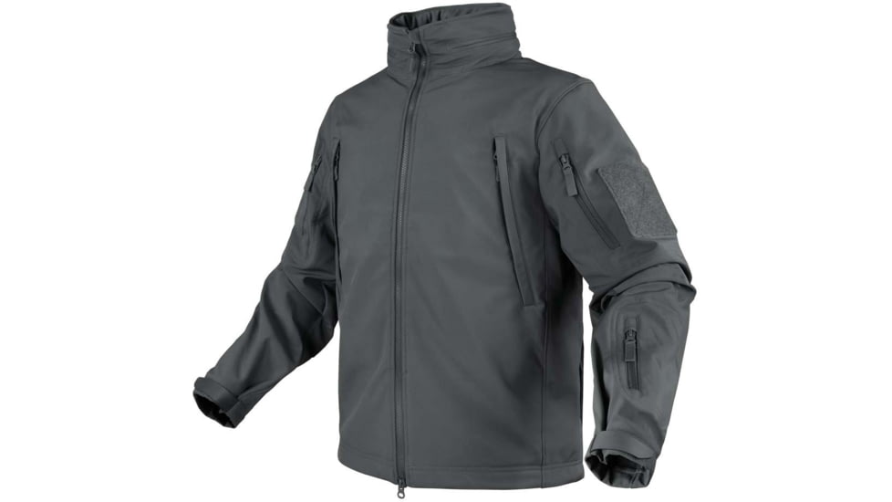 Condor Outdoor Summit Softshell Jacket, Graphite, L, 602-018-L
