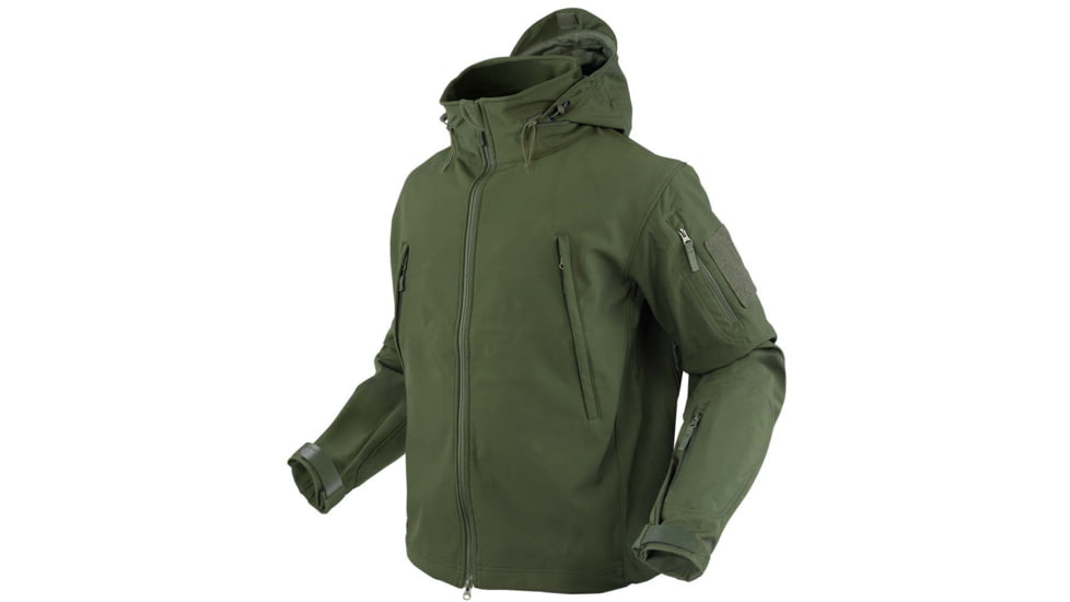 Condor Outdoor Summit Softshell Jacket, Olive Drab, Extra Small, 602-001-XS