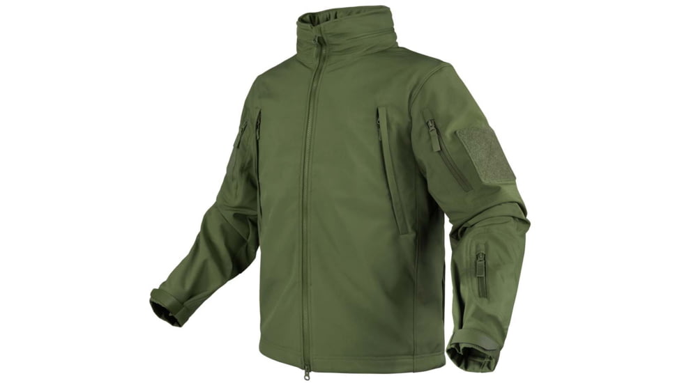 Condor Outdoor Summit Softshell Jacket, Olive Drab, Extra Small, 602-001-XS