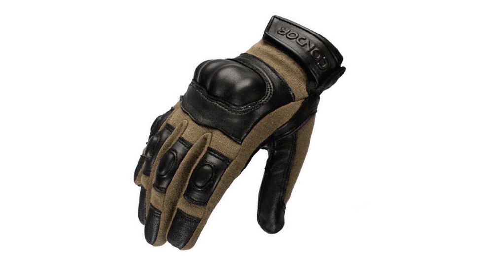 Condor Outdoor Syncro Tactical Glove, Tan, Small, 251-003-08