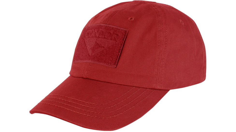 Condor Outdoor Tactical Cap, Red, TC-010