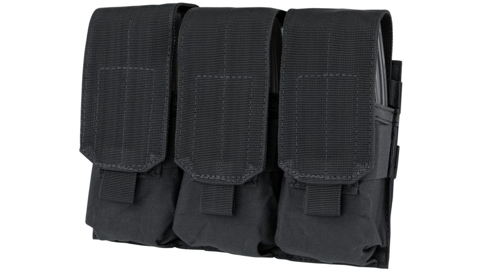 Condor Outdoor Triple M4 Magazine Pouch, Black, 12-MA58-002