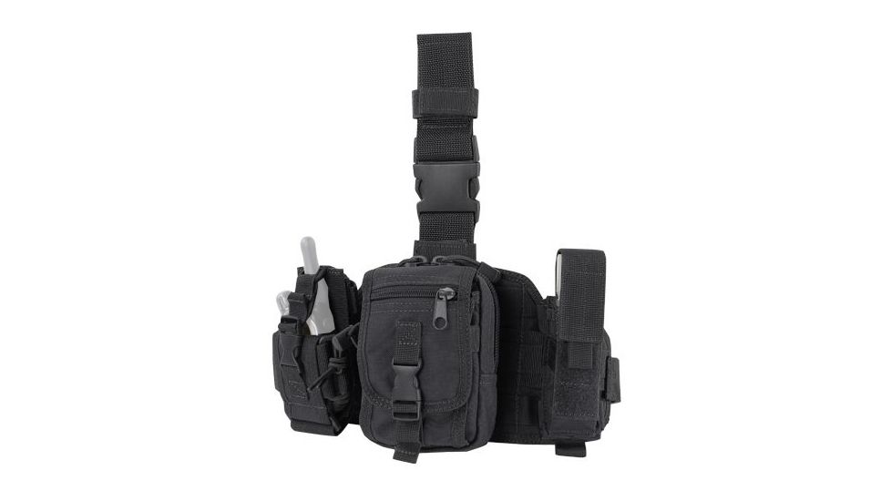 Condor Outdoor Utility Leg Rig, Black, MA25-002