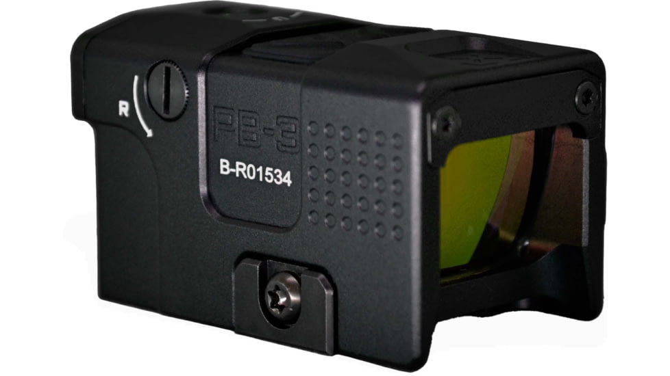 CORD Pandora PB-3 Micro Reflex Red Dot Sight w/Aurawake, 1x22-17mm, 3/32 MOA Dot/Ring Reticle, Black, 226251