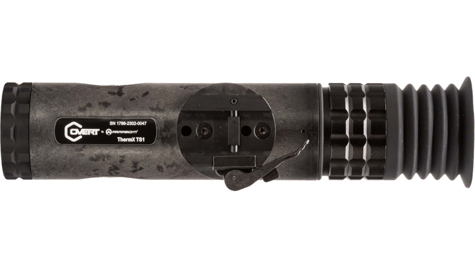 Covert Optics ThermX TS1 3-8x Thermal Rifle Scope, 9 Hz w/ Shutter, 160 x 120 FLIR Lepton 3, Black, CC0111