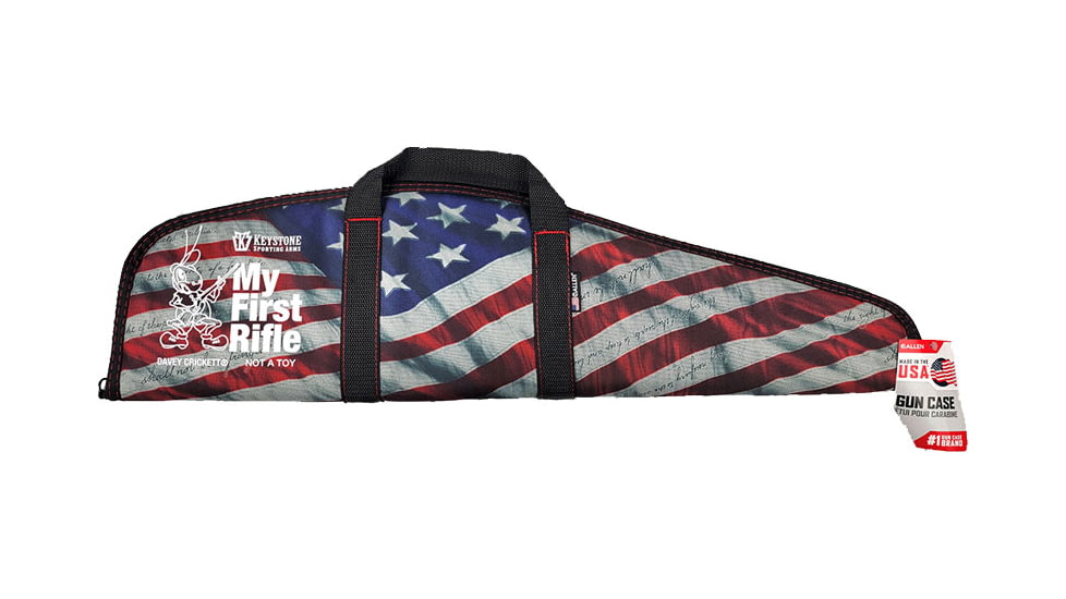Crickett/INACTIVE Padded Soft Rifle Case, 34in, USA Flag, KSA035USA