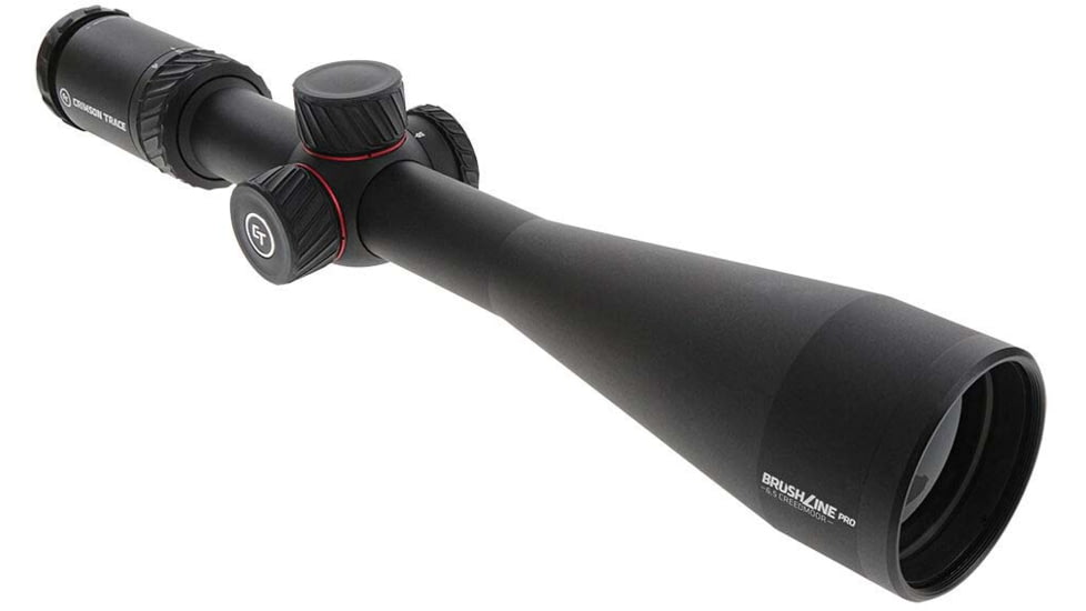 Crimson Trace Brushline Pro 6.5 Creedmoor Rifle Scope, 4-16x50mm, 1in Tube, CT Custom BDC Pro Reticle, Matte, Black, 01-3000000