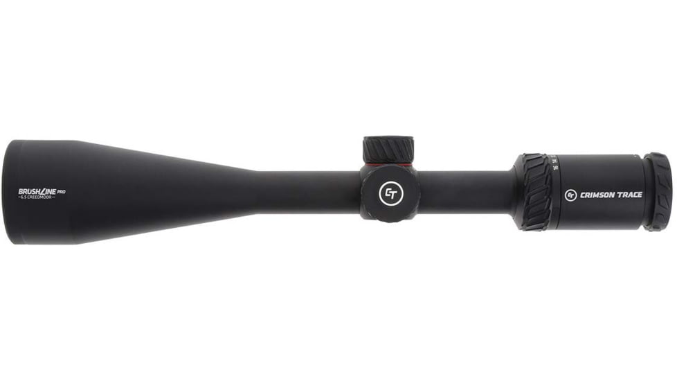 Crimson Trace Brushline Pro 6.5 Creedmoor Rifle Scope, 4-16x50mm, 1in Tube, CT Custom BDC Pro Reticle, Matte, Black, 01-3000000