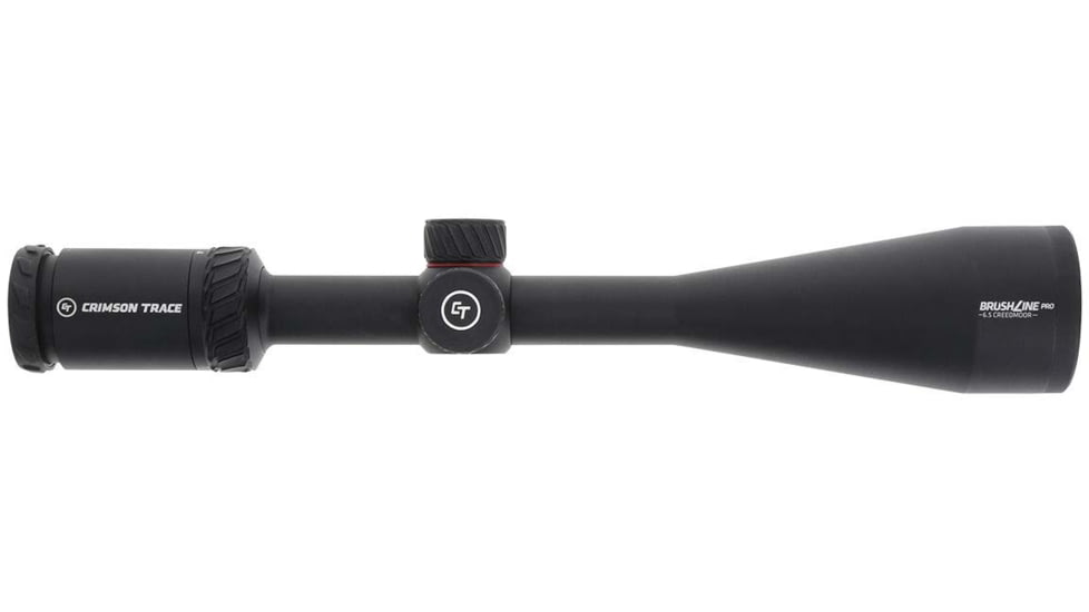 Crimson Trace Brushline Pro 6.5 Creedmoor Rifle Scope, 4-16x50mm, 1in Tube, CT Custom BDC Pro Reticle, Matte, Black, 01-3000000