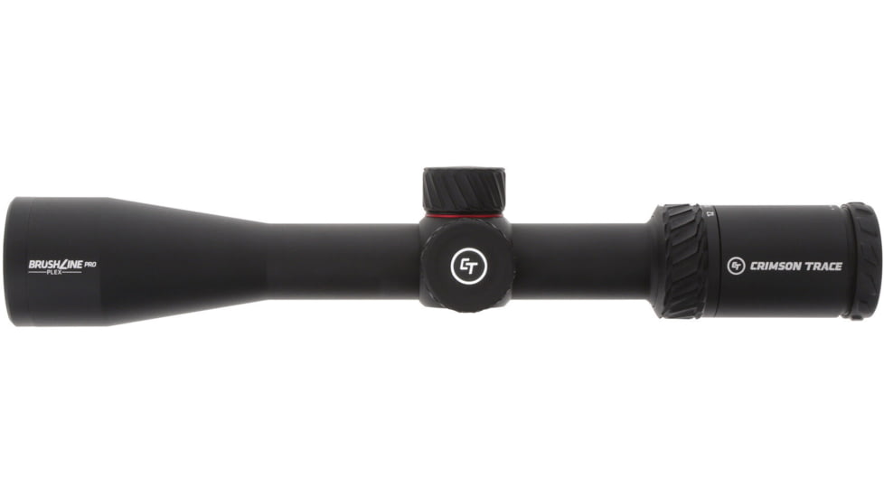 Crimson Trace Brushline Pro Rifle Scope, 3-12x42mm, 30mm Tube, Second Focal Plane, CT Plex Reticle, MOC Coating, Black, 01-01310