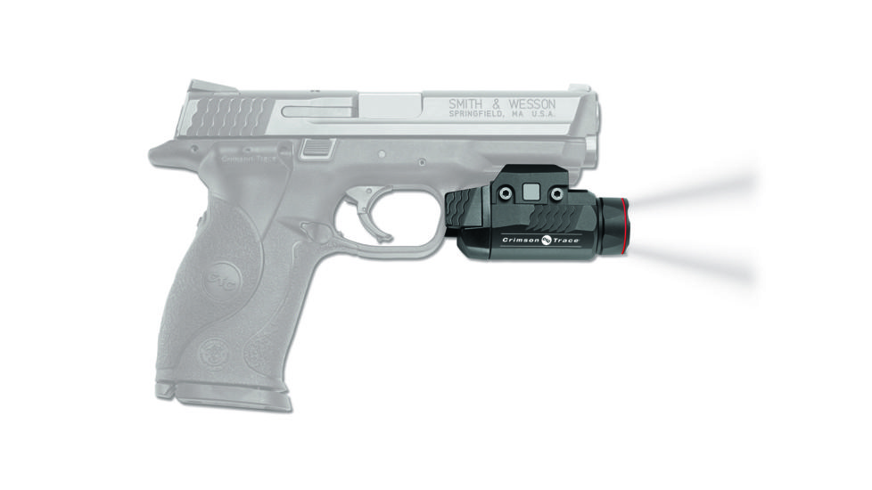 Crimson Trace CMR-208 Rail Master Universal Tactical Cree XPL LED Weapon Light, CR123, White, 420 Lumens, Black, CMR-208