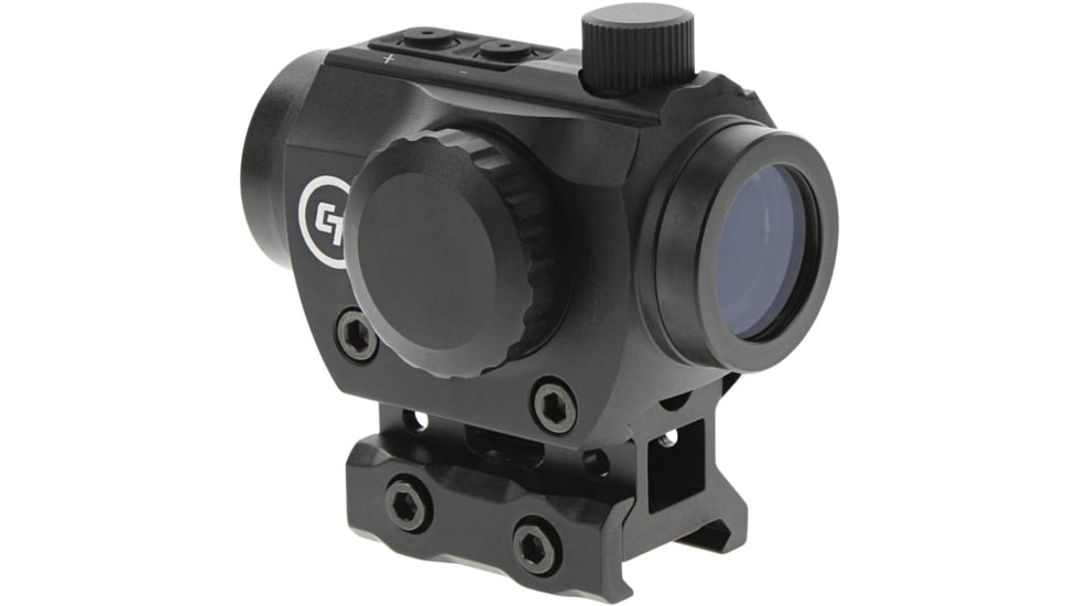 Crimson Trace 1244743 CTS-25 Black 4 MOA Red Dot Reticle, Includes Riser
