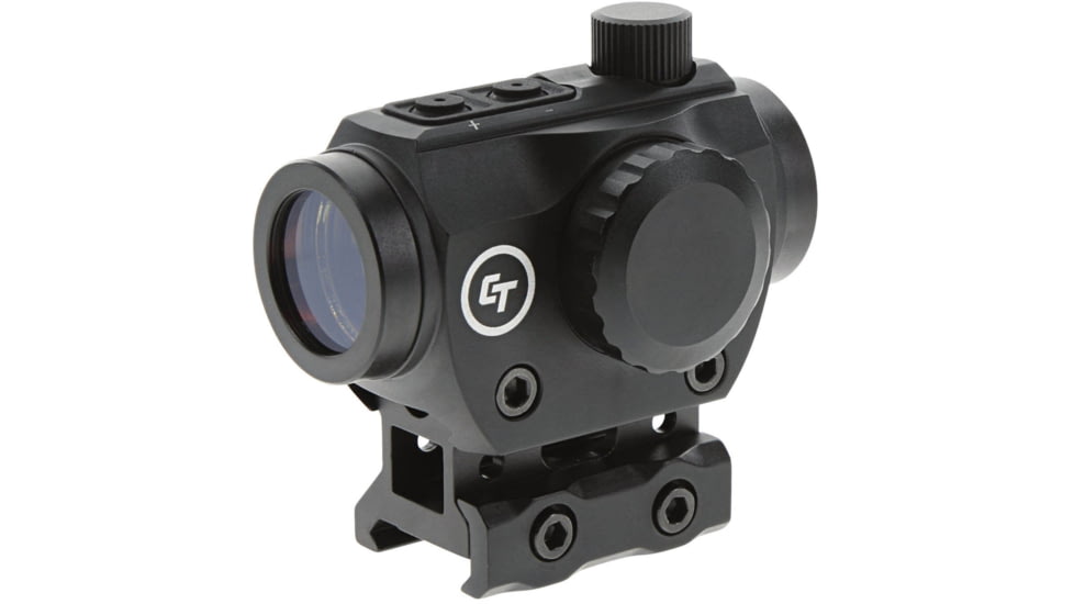 Crimson Trace 1244743 CTS-25 Black 4 MOA Red Dot Reticle, Includes Riser