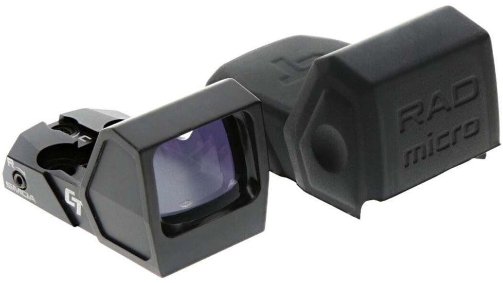 Crimson Trace CT-RAD Micro Reflex Green Dot Sight, 5 MOA Green Dot Reticle, Black, 01-3000018