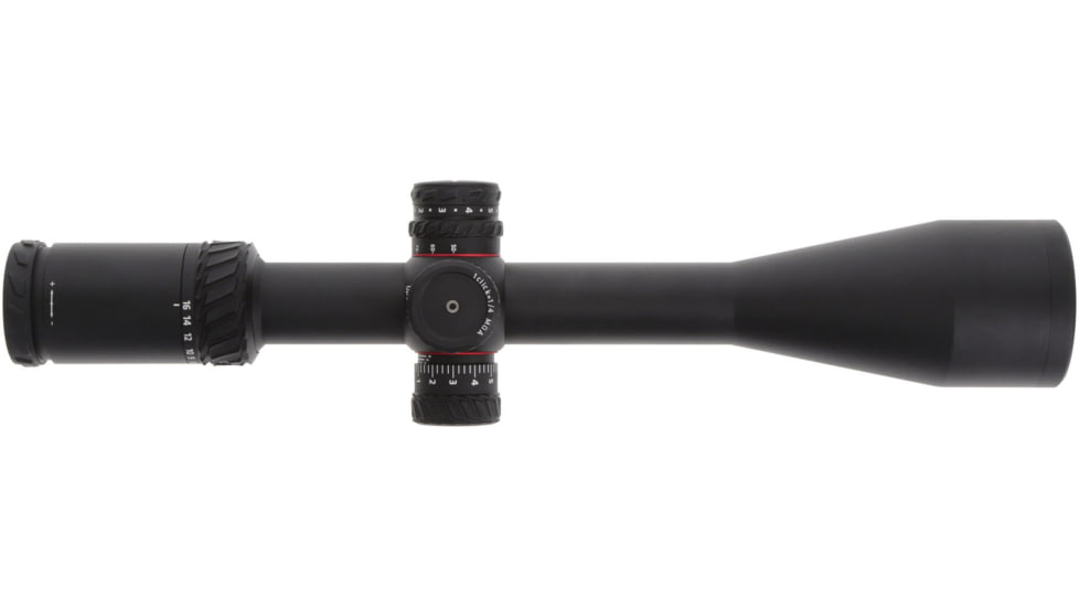Crimson Trace Hardline Pro Rifle Scope, 4-16x50mm, 30mm Tube, Second Focal Plane, Illuminated CT Custom MR1-MOA Reticle, Spring-Loaded Zero-Reset Turrets, MOC Coating, Black, 01-01060