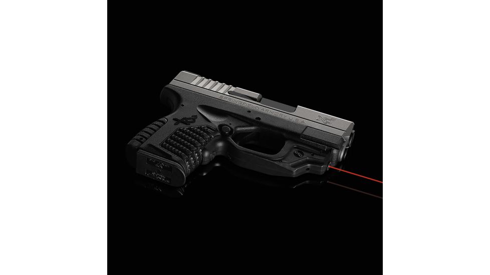 Crimson Trace LaserGuard Laser Sight for Springfield XD-S, Front Activation, Black, LG-469