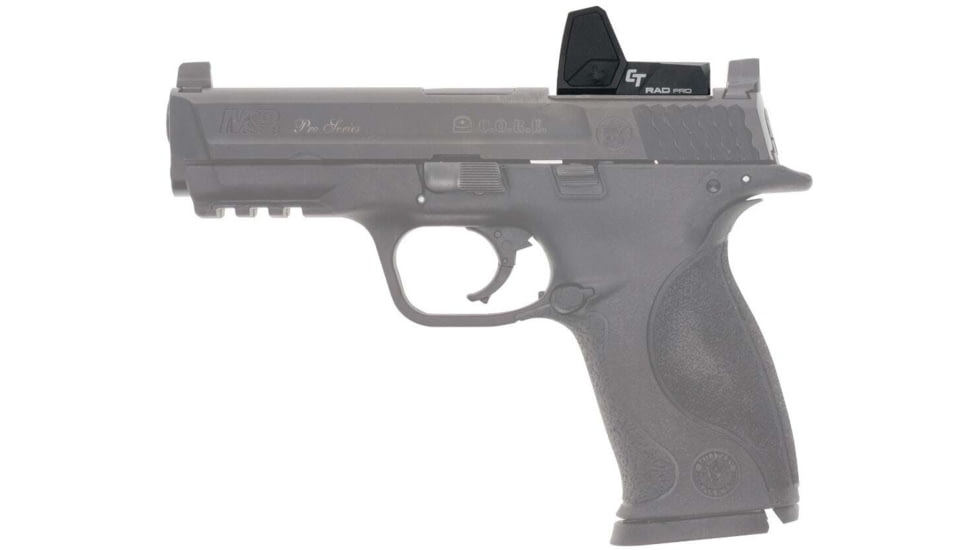 Crimson Trace Reflex Sight Rad Pro 5 MOA Green Dot M1913 Mount, Black, 01-3000037