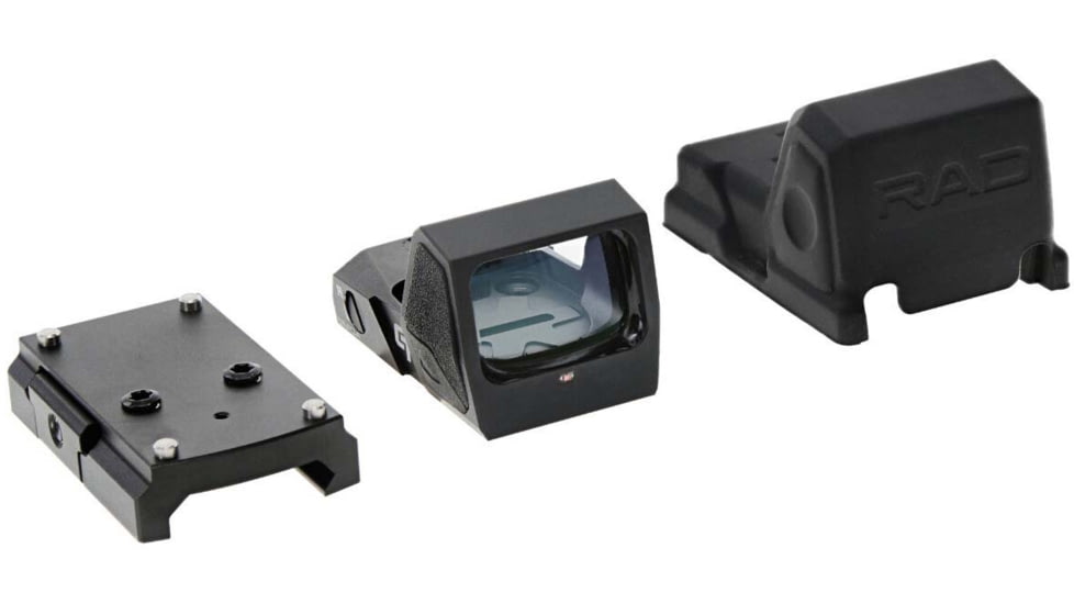 Crimson Trace Reflex Sight Rad Pro 5 MOA Green Dot M1913 Mount, Black, 01-3000037