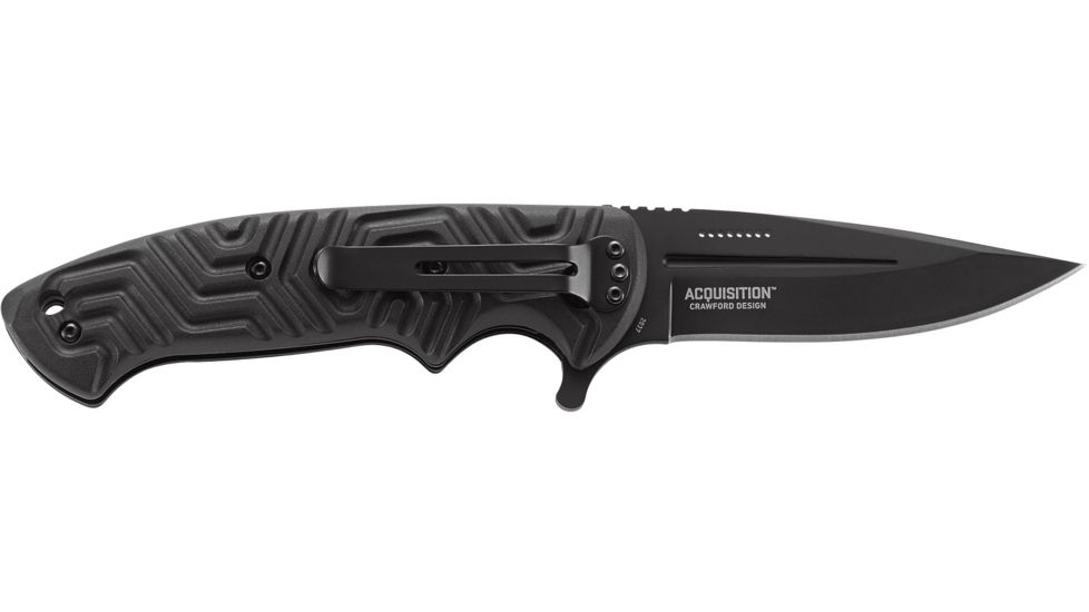 CRKT Acquisition Folder, 3 in Blade, Black 2037