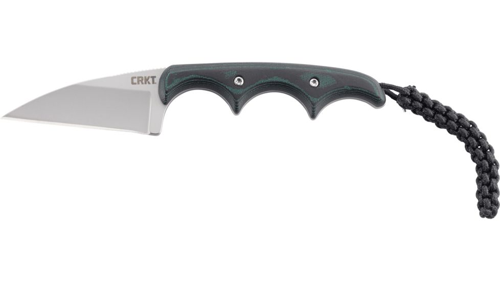 CRKT Folts Minimalist Knife - Wharncliffe Neck Knife, Razor-Sharp Edge 2385