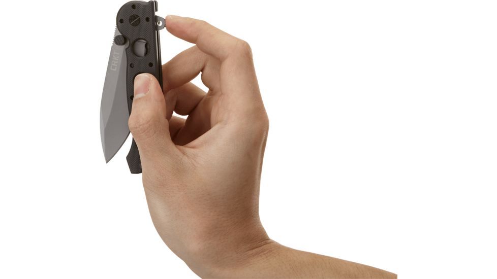 CRKT M21 EDC G10 Handle Folding Knife, Plain Edge M21-02G